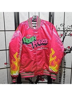 Fresh Prince of Bel-Air Satin Jacket Coat Size XL New